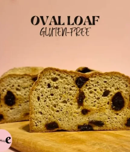Gluten-Free Bread | Cinnamon Raisin Loaf | PRE-ORDER | No Wheat, No Sugar, No Soy, No Gum, Plant-Based | Breakfast, Lunch, Snack | Freshly Baked Upon Order